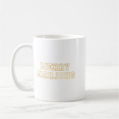 Merry Mahjong Christmas Mahj Holiday Party Women M コーヒーマグカップ (左)