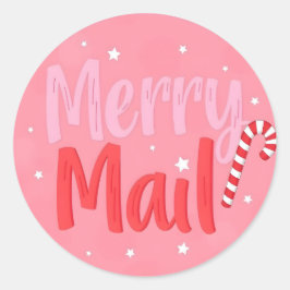 Merry Mail ラウンドシール
