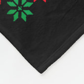 Merry Marcus Ugly Christmas Sweater Funny The Worm フリースブランケット (角)