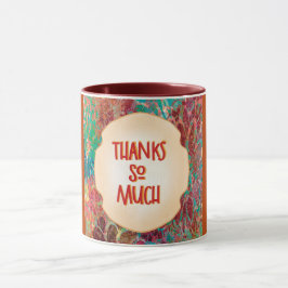 Merry Marigold Autumn Gratitude Latte Mug マグカップ