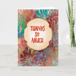 Merry Marigold – Thanks So Much Greeting Card カード