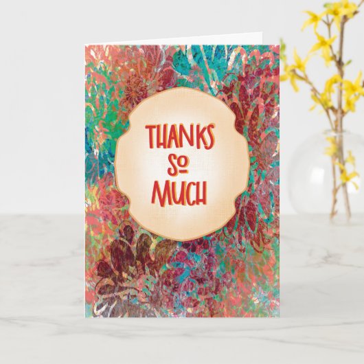 Merry Marigold – Thanks So Much Greeting Card カード (黄色い花)