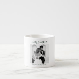 Merry & Married - 結婚したてのカップルのクリスマス エスプレッソカップ