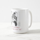 Merry & Married - 結婚後の初めてのクリスマスを祝うペアマグ コーヒーマグカップ (正面右)