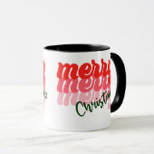 Merry Merry Merry Christmas Gift, Christmas Gift マグカップ (正面右)