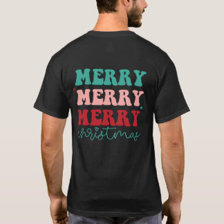 Merry Merry Merry Christmas Thrive TShirt Tシャツ