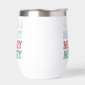 Merry Merry Merry with Pastel Boho Christmas Trees (左面)