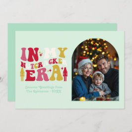 Merry Mint In My Nutcracker Era Christmas Photo シーズンカード