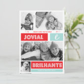 Merry Moderno e Luminoso Cartão de Natal シーズンカード (スタンド正面)