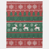 Merry Moments Christmas フリースブランケット (正面)