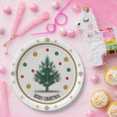 Merry Moments Christmas ペーパープレート (パーティー)