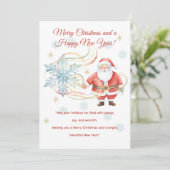 Merry Moments Christmas Flat Holiday Card シーズンカード (スタンド正面)