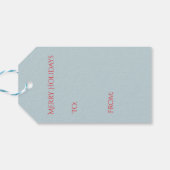 Merry Moments with a Cocoa-Loving Elephant Holiday ギフトタグ (裏面横)