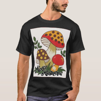 merry mushrooms tシャツ