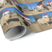 Merry Oinkmas Gift Wrap ラッピングペーパー (ロールコーナー)