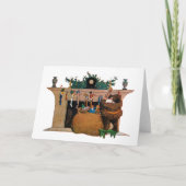 Merry Old Christmas Elf, Jessie Willcox Smith カード (正面)