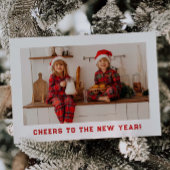 Merry Patch Letter Photo Christmas Cards シーズンカード