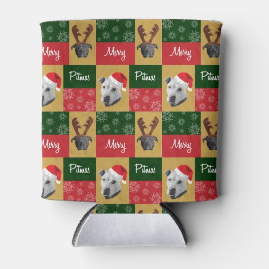 Merry Pitmas  缶クーラー (正面)