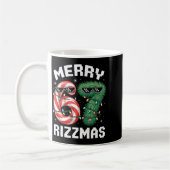 Merry Rizzmas 67 Candy Cane Tree Sungles Funny  コーヒーマグカップ (左)