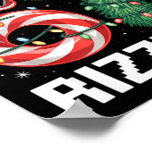 Merry Rizzmas 67 Candy Cane Tree Sungles Funny  ポスター (角)