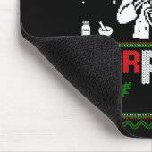 Merry Rx Mas Skeleton Pharmacist Pharmacy Tech Ugl マウスパッド (コーナー)