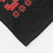 Merry Shrimpmas Funny Shrimp Ugly Christmas Sweate フリースブランケット (角)