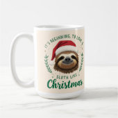 Merry Slothmas, Coffee Mug コーヒーマグカップ (左)