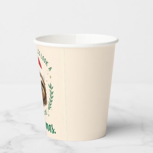 Merry Slothmas, Paper Cups 紙コップ (左)