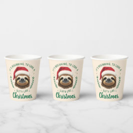 Merry Slothmas, Paper Cups 紙コップ