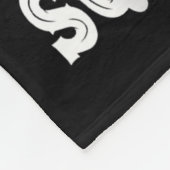 Merry Squatchmas Christmas Tree Santa Bigfoot Sasq フリースブランケット (角)