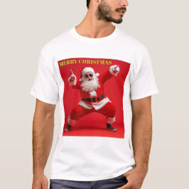 Merry Swagger Santa – Bold Christmas Vibes Tシャツ