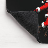 Merry Swishmas Basketball Ugly Christmas Xmas Men  マウスパッド (コーナー)