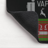 Merry Vapemas - Vaping Ugly Christmas Sweater  マウスパッド (コーナー)