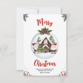 Merry Vibes Christmas Party サンキューカード (正面)