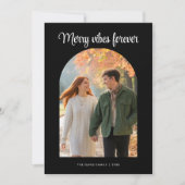 Merry Vibes Forever Handwritten Family Card シーズンカード (正面)