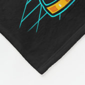 Merry Vibes Only Santa Christmas Disco Retro 70s 8 フリースブランケット (角)