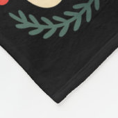 Merry Whatever Happy Go Away Anti Xmas Humor フリースブランケット (角)