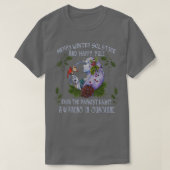 Merry Winter Solstice And Happy Yule Tシャツ (デザイン正面)