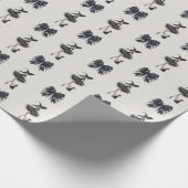 Merry Witchmas Deluxe  – Gothic Witch & Ribbon ラッピングペーパー (角)