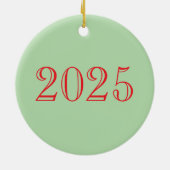 Merry WOOFmas セラミックオーナメント (裏面)