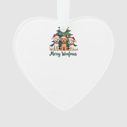 Merry Woofmas (2) オーナメント (正面)
