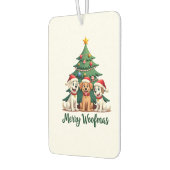 Merry Woofmas (2) カーエアーフレッシュナー (左)