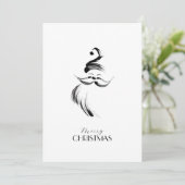 Merry Xmas Santa Claus Christmas シーズンカード (スタンド正面)