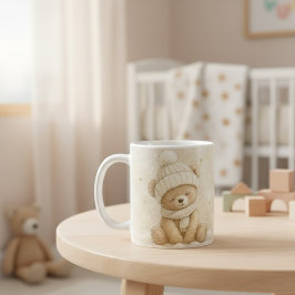 MerryMist ベイビードリームス: ウィンターブラッシュ - エーテルナルナーサリー コーヒーマグカップ