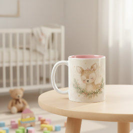 MerryMist 赤ちゃんの夢:ウィンター・ブラッシュ – エーテルナーサリー ツートーンマグカップ