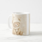 MerryMist Baby Dreams: Winter Blush – Ethereal Nur コーヒーマグカップ (正面左)
