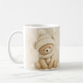 MerryMist Baby Dreams: Winter Blush – Ethereal Nur コーヒーマグカップ (左)