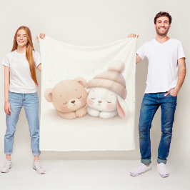 MerryMist Baby Dreams: Winter Blush – Ethereal Nur フリースブランケット