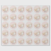 MerryMist Baby Dreams: Winter Blush – Ethereal Nur ラッピングペーパー (フラット)