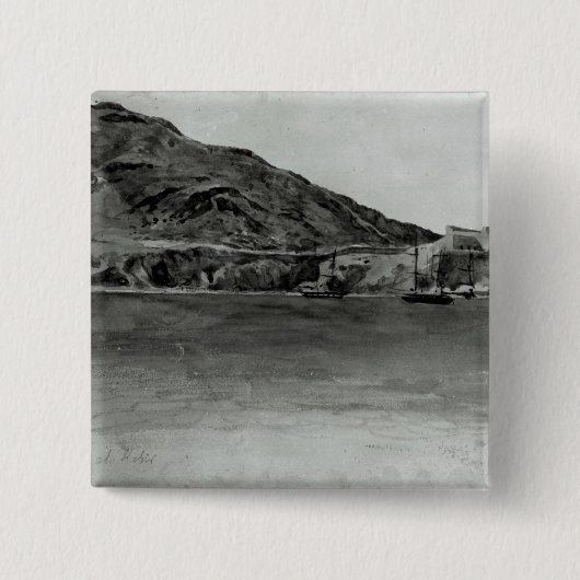 Mers ElKebir、アルジェリア 缶バッジ (正面)